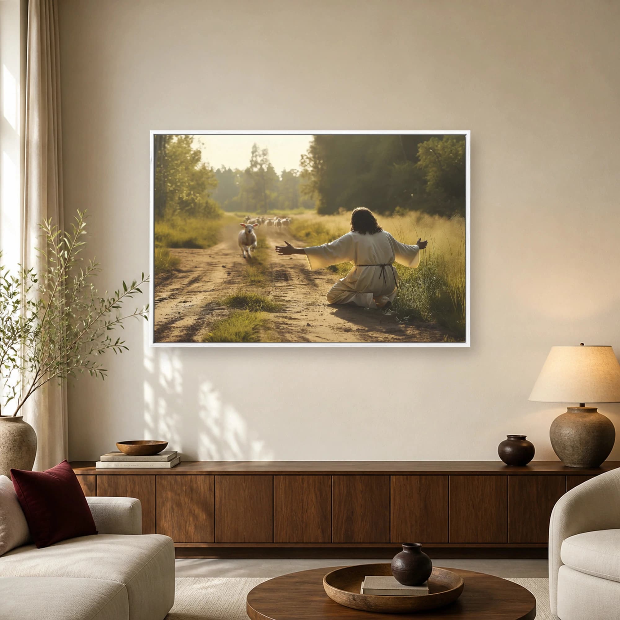 The Joyful Return Spiritual Canvas Print, view 2