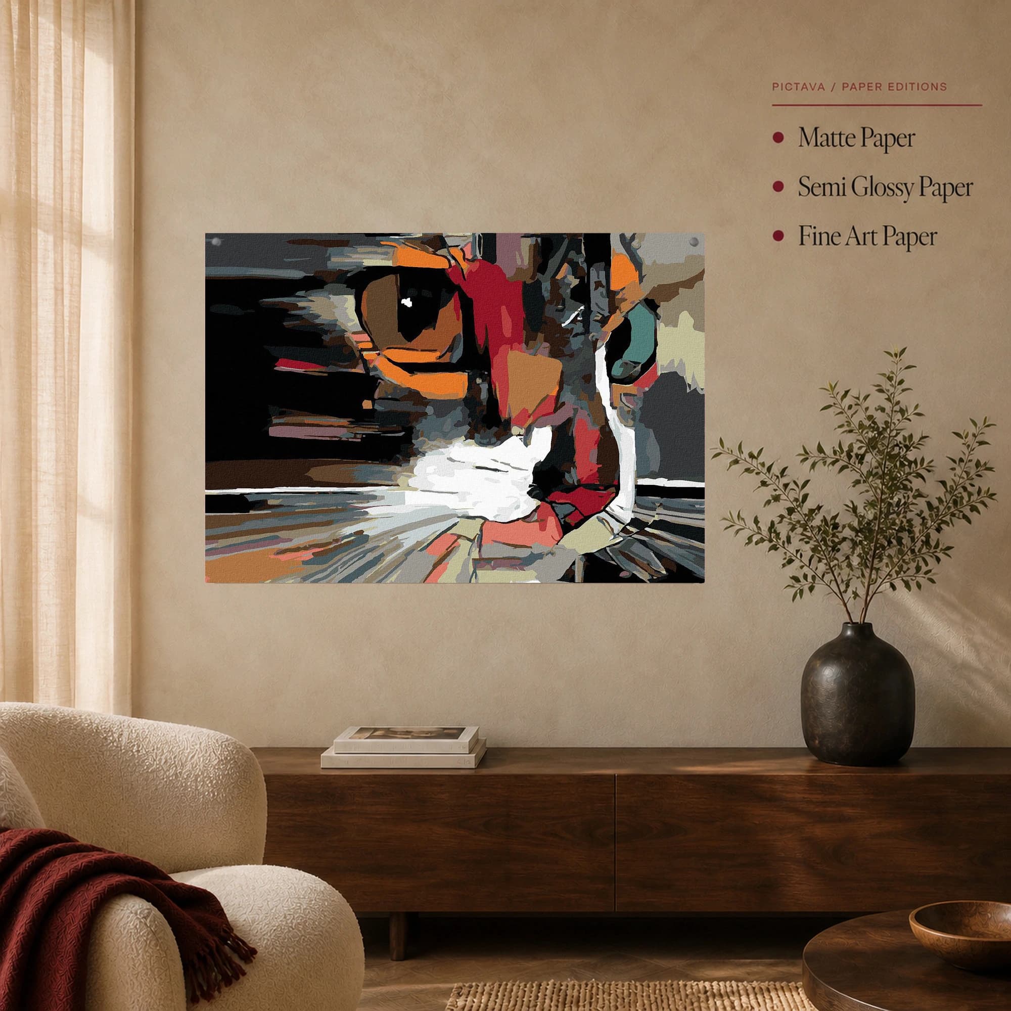 Bold Formula 1 Racing Driver Abstract Pop Art Canvas Print, view 3