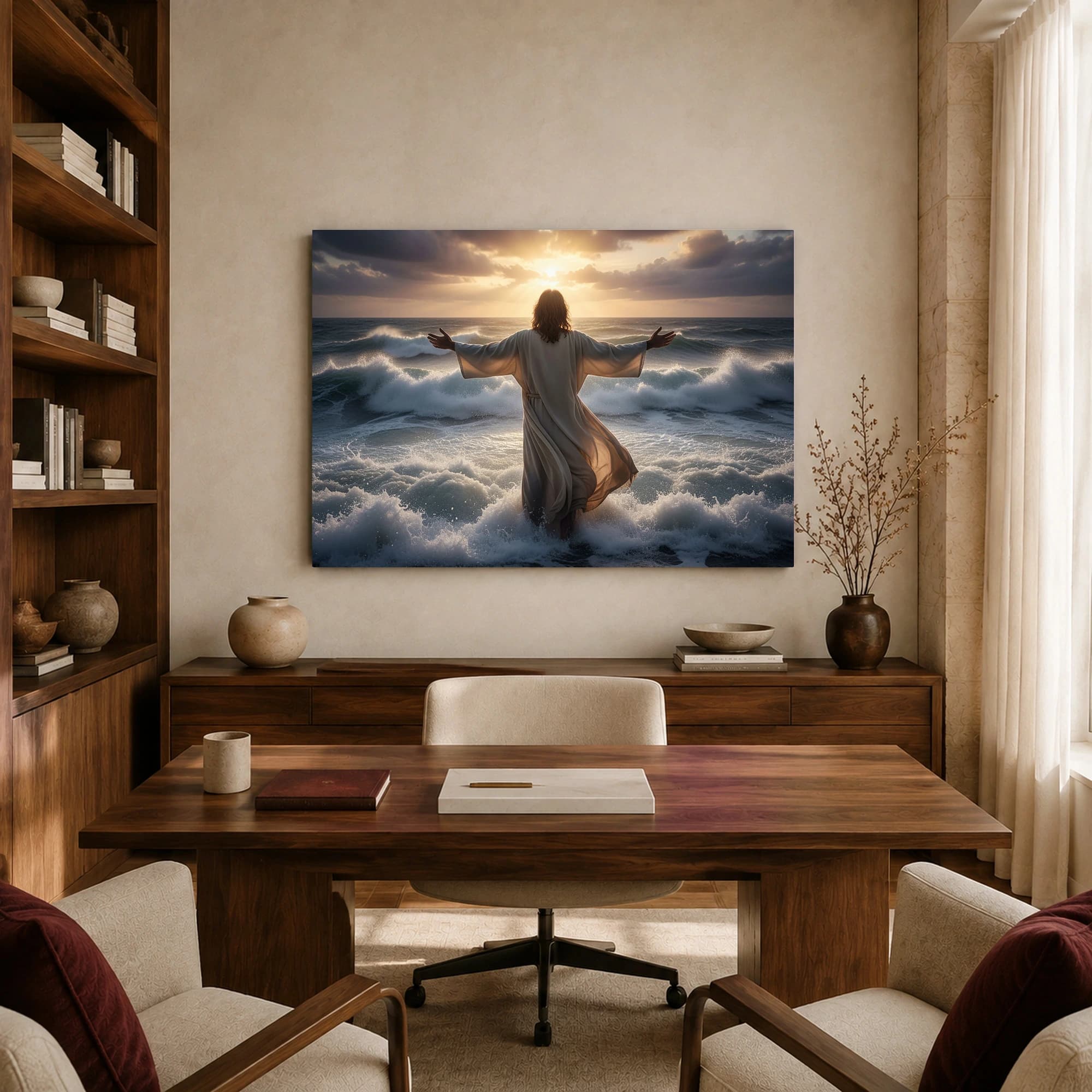 Calming Waves of Grace Canvas Print, view 7