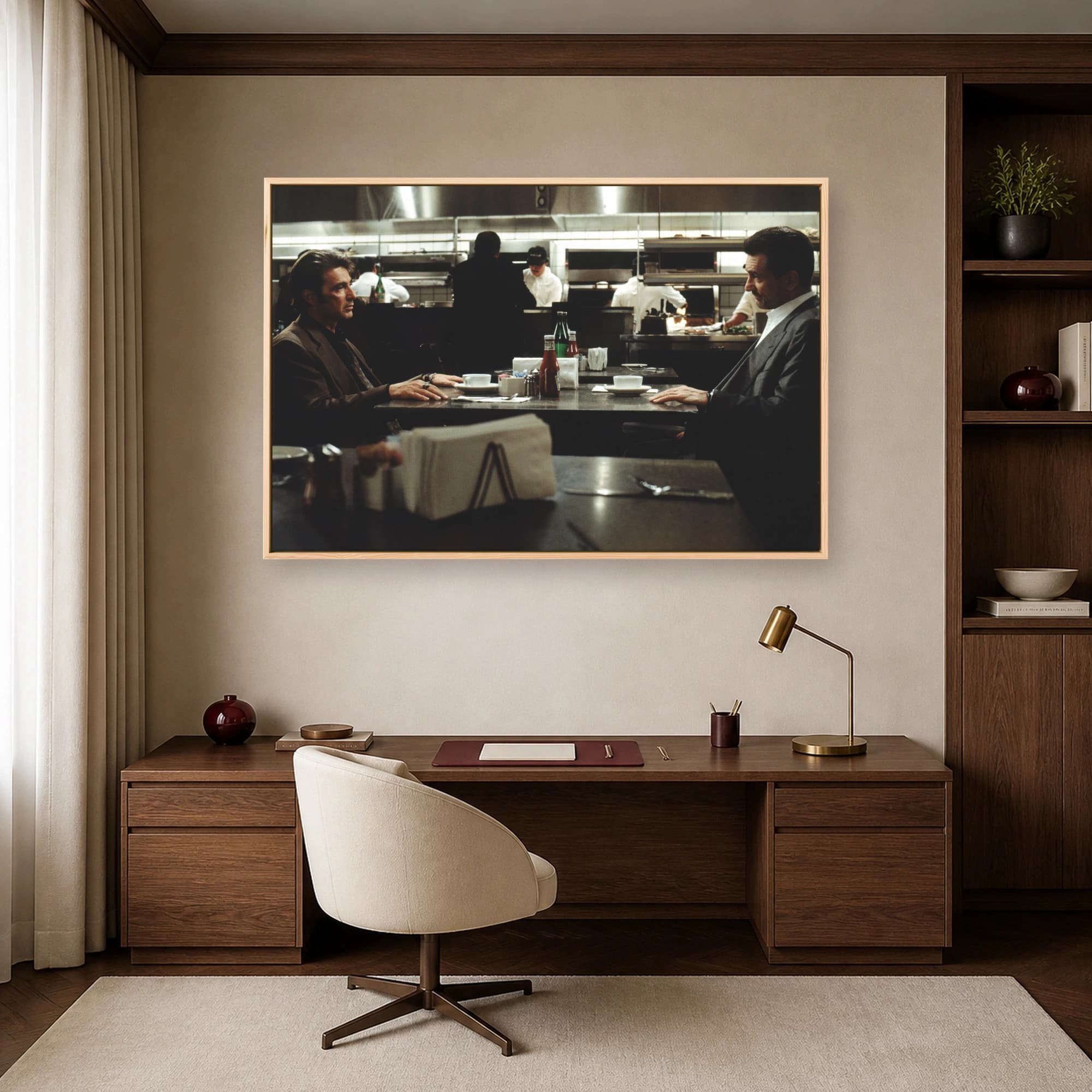 Heat Diner Scene Movie Wall Art, view 6