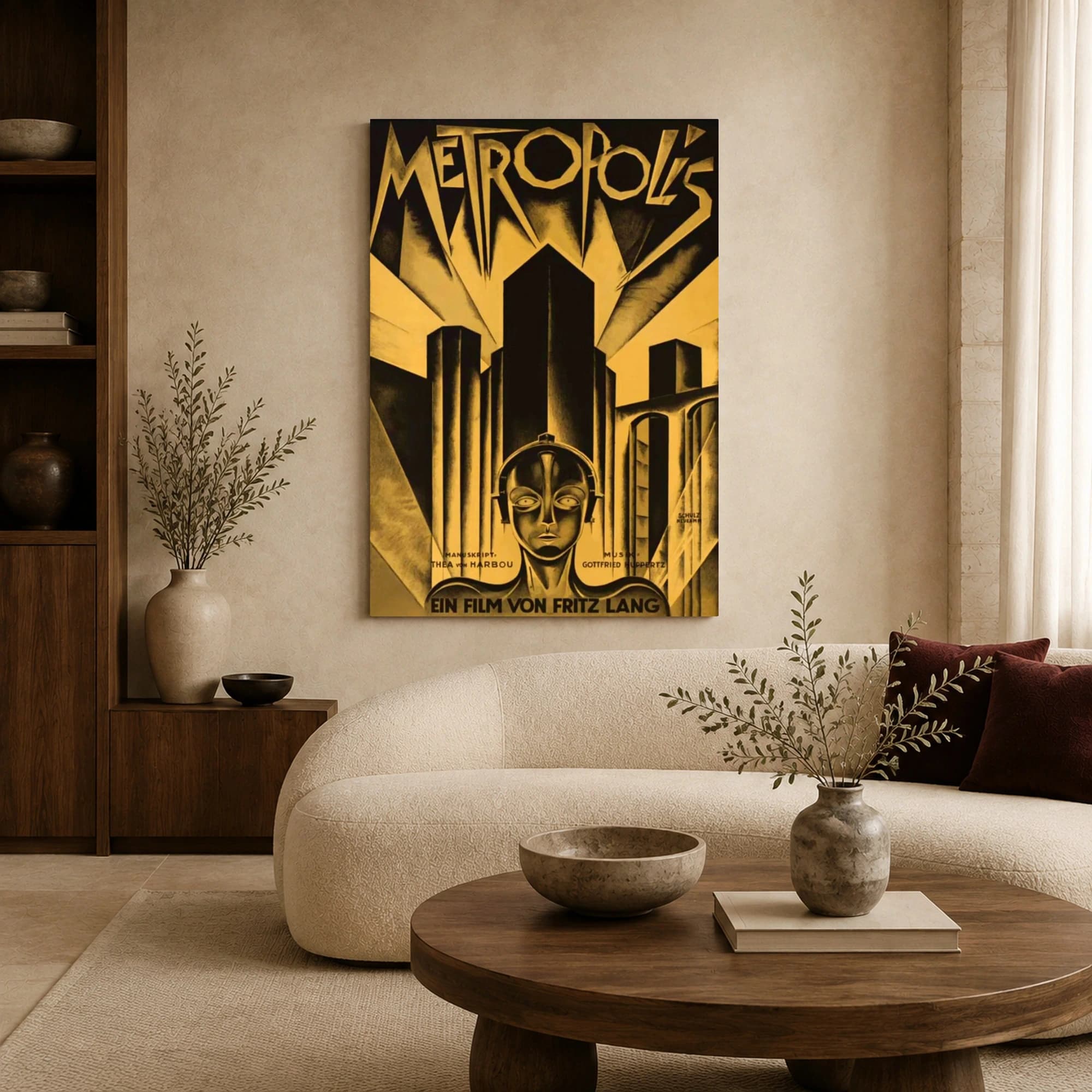 Metropolis 1927 Movie Poster Wall Art, view 3