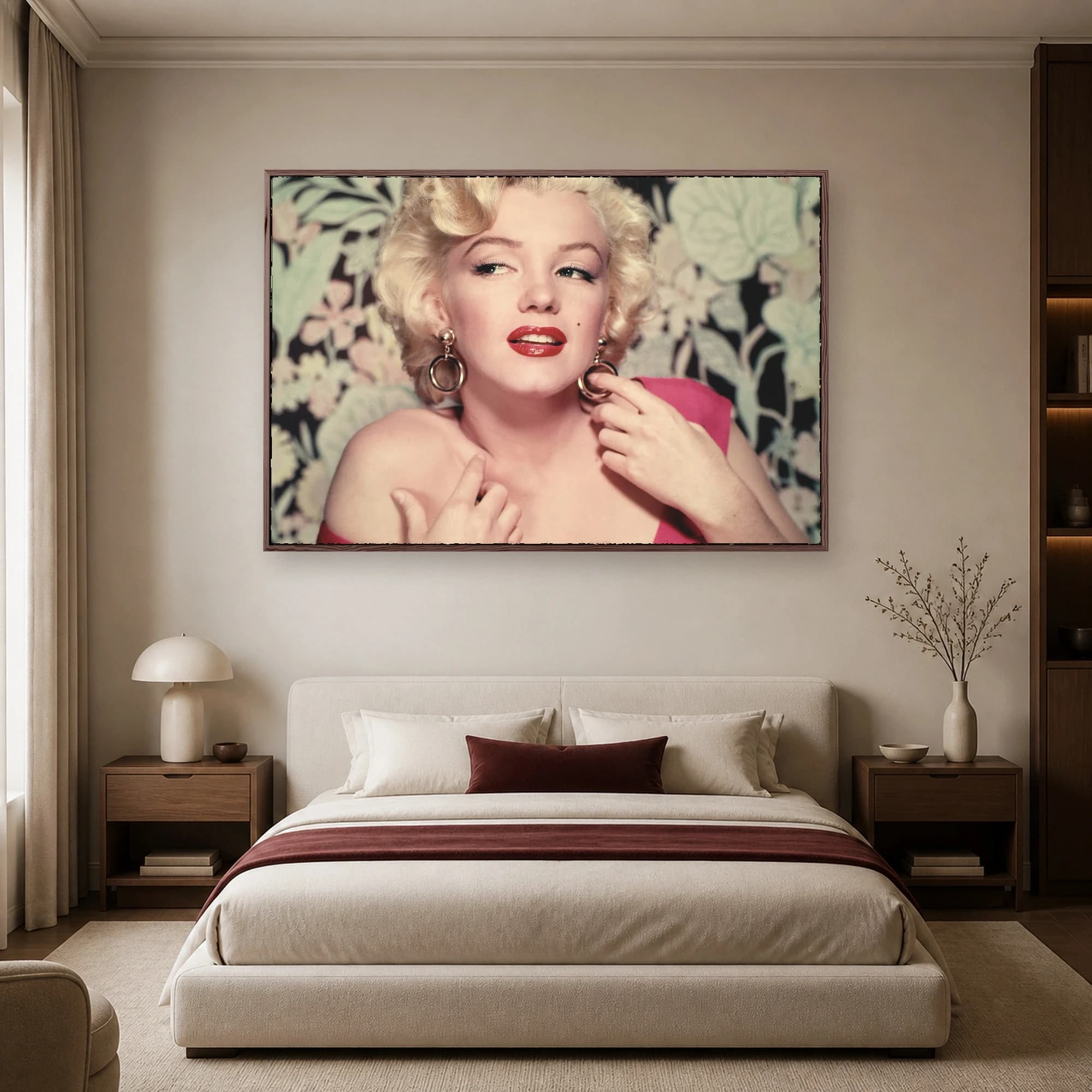 Marilyn Monroe Classic Hollywood Portrait Wall Art, view 5