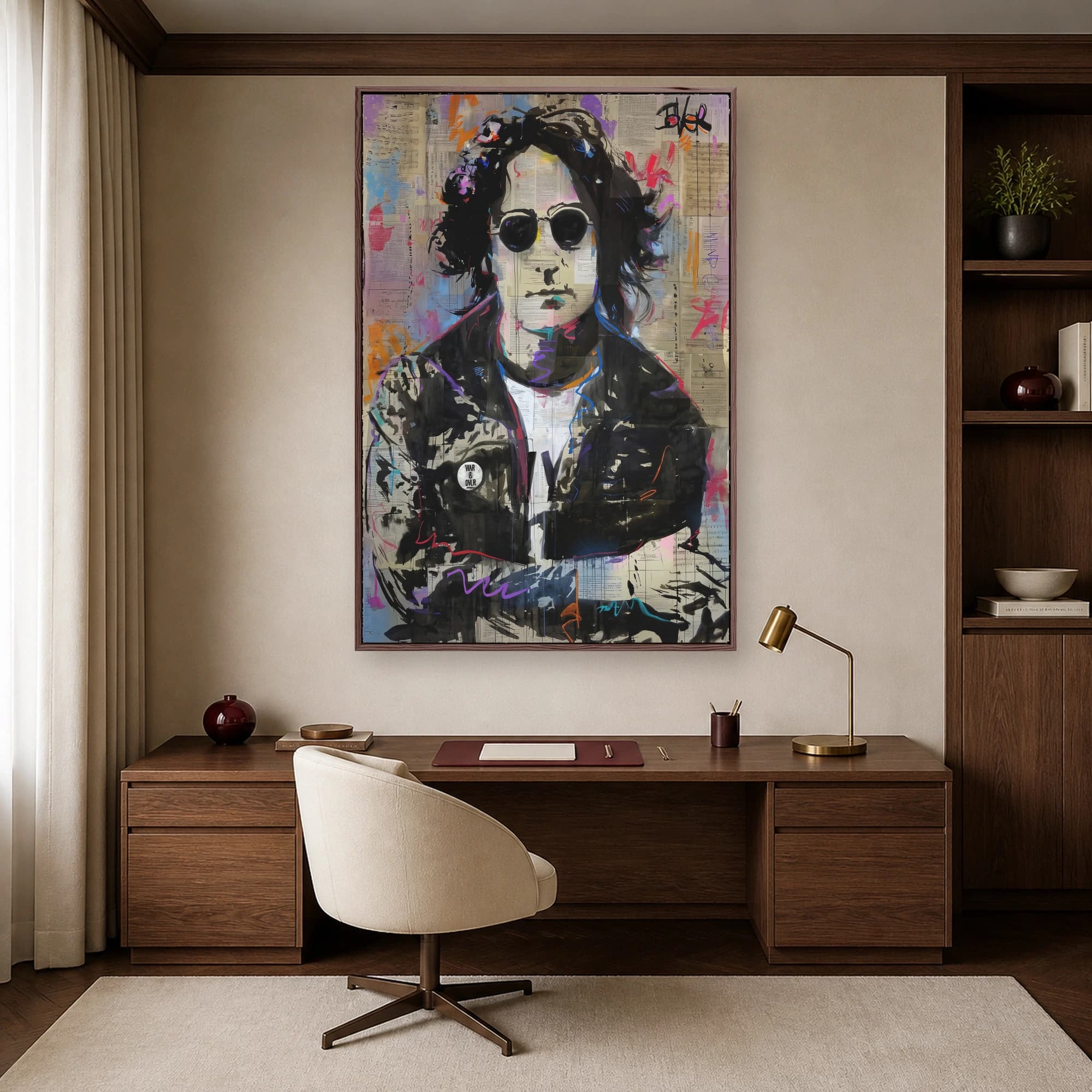 Bob Dylan Mixed Media Music Wall Art Canvas, view 6