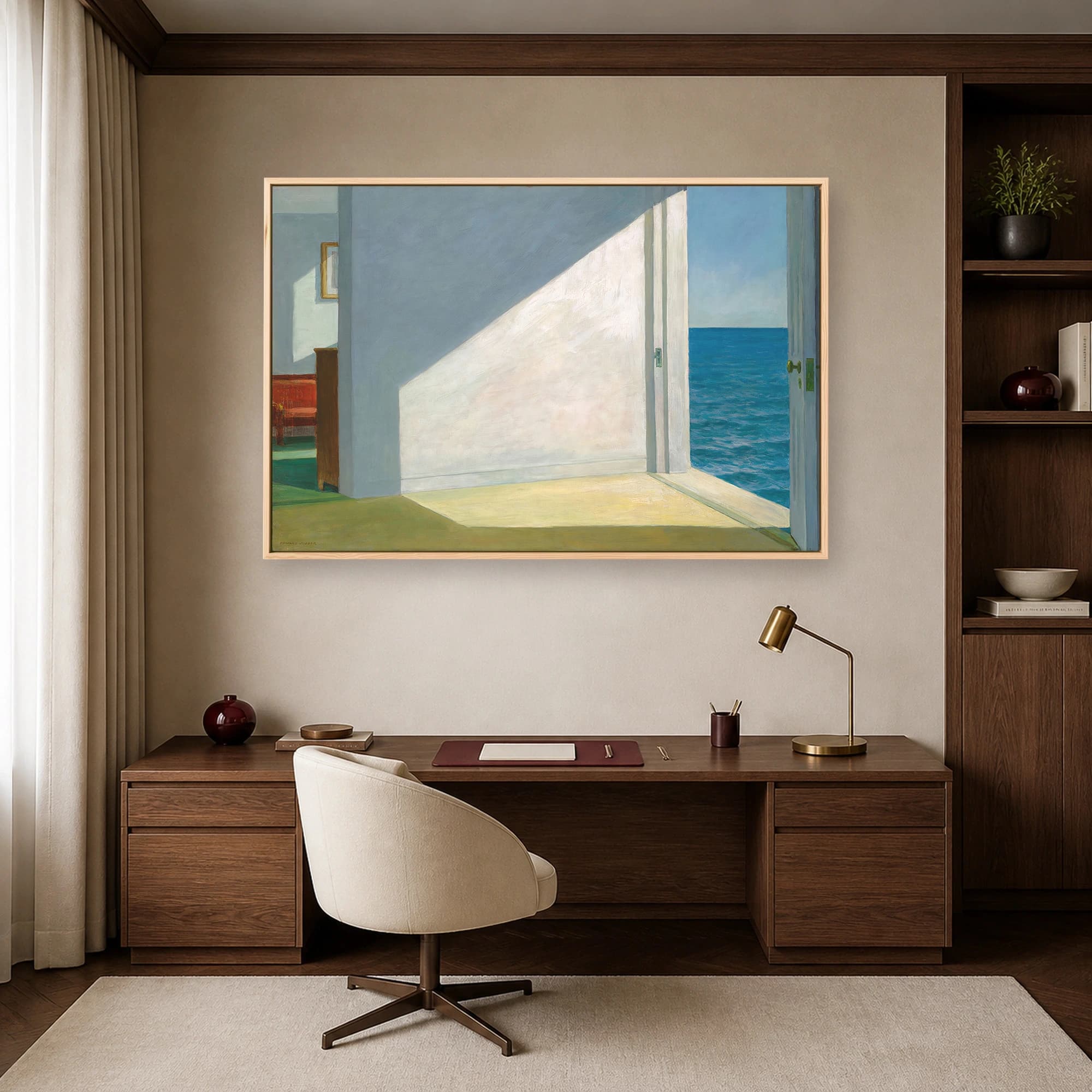 Rooms by the Sea Fine Art Print, view 6