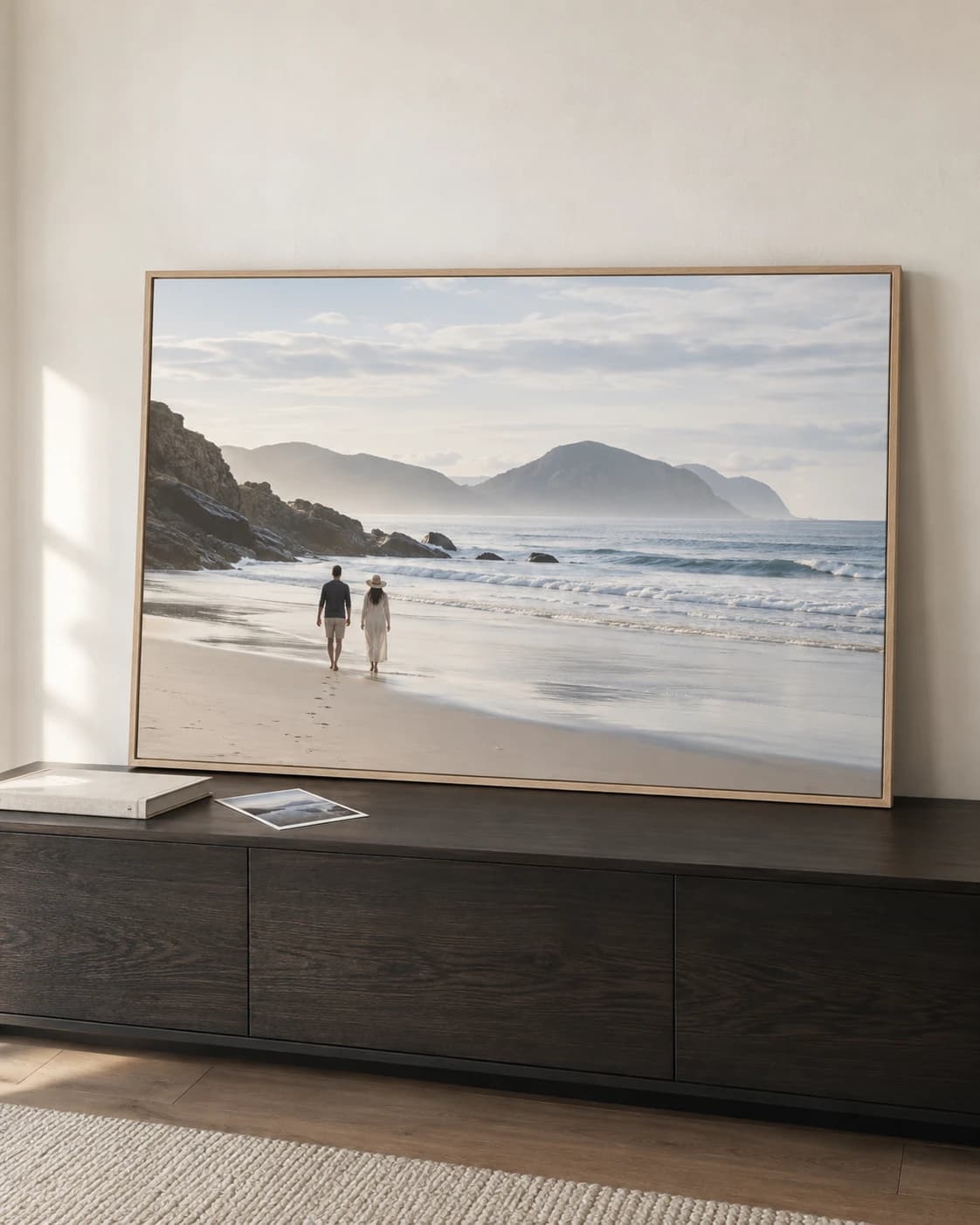 A personal photograph transformed into a custom PICTAVA canvas print