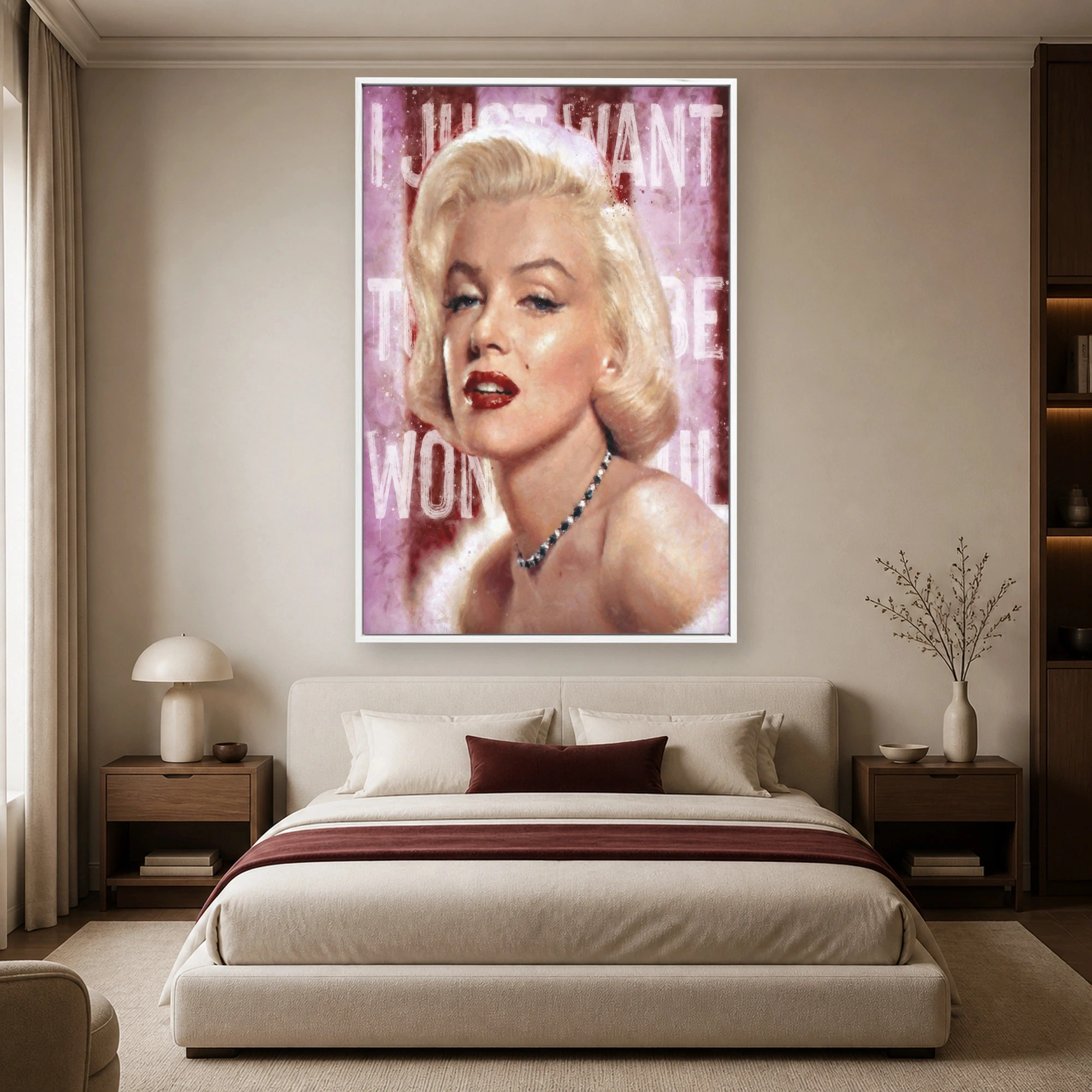 Marilyn Monroe Iconic Pop Art Canvas Print, view 4