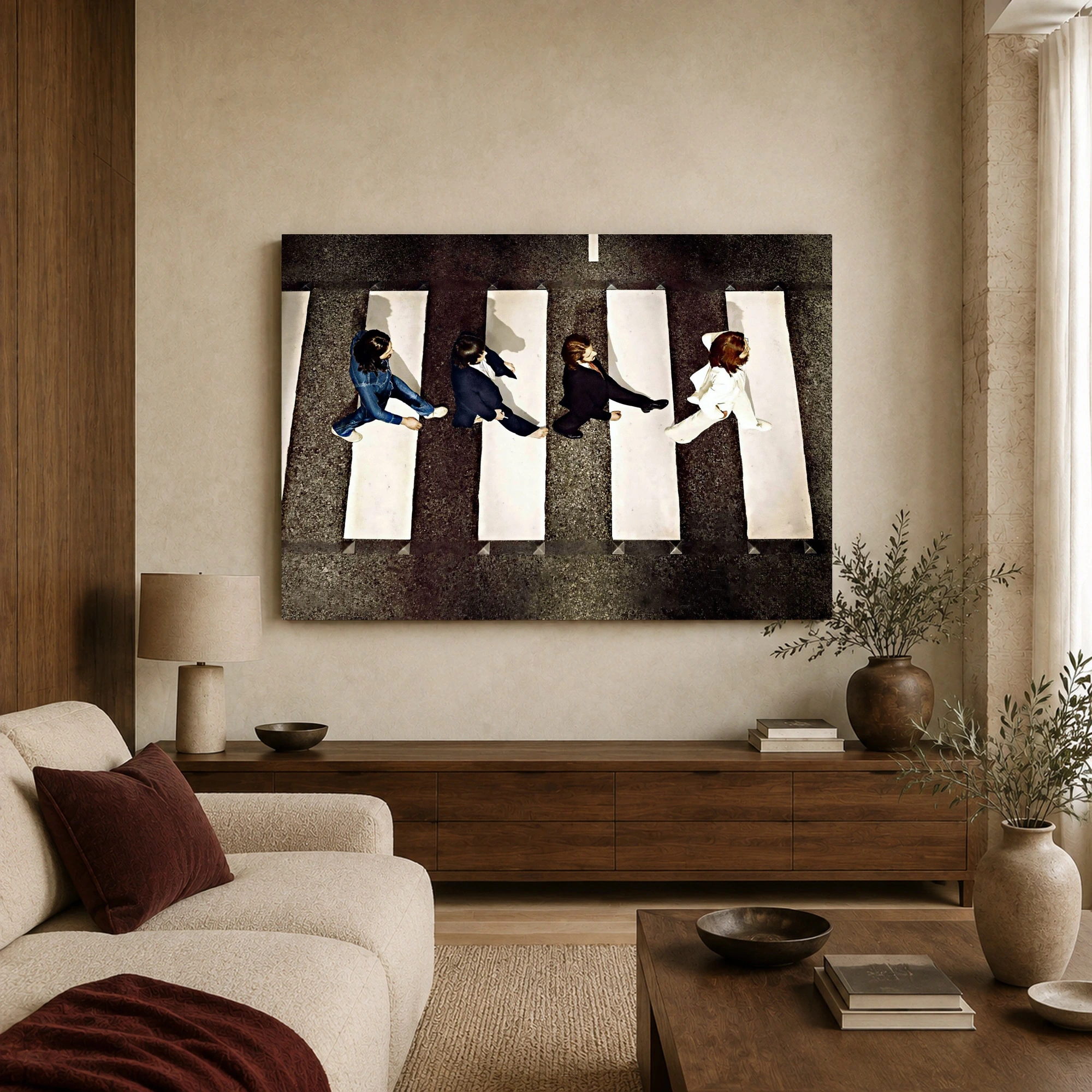 Abbey Road Crossing Music Wall Art, view 3