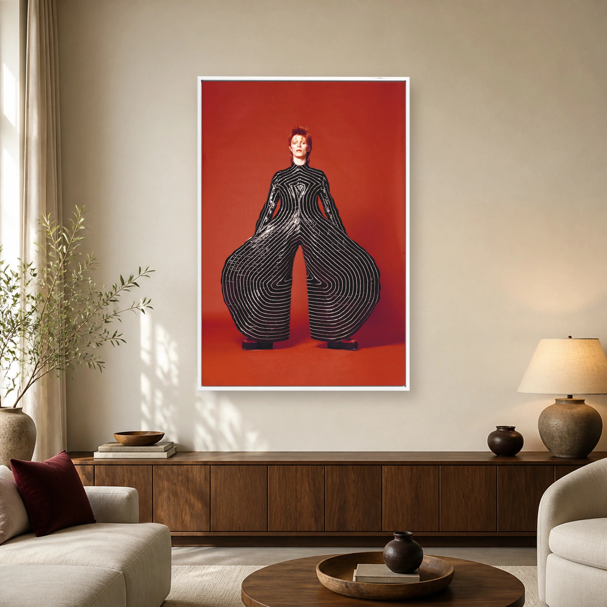 David Bowie Kansai Yamamoto Suit Wall Art Print, view 2