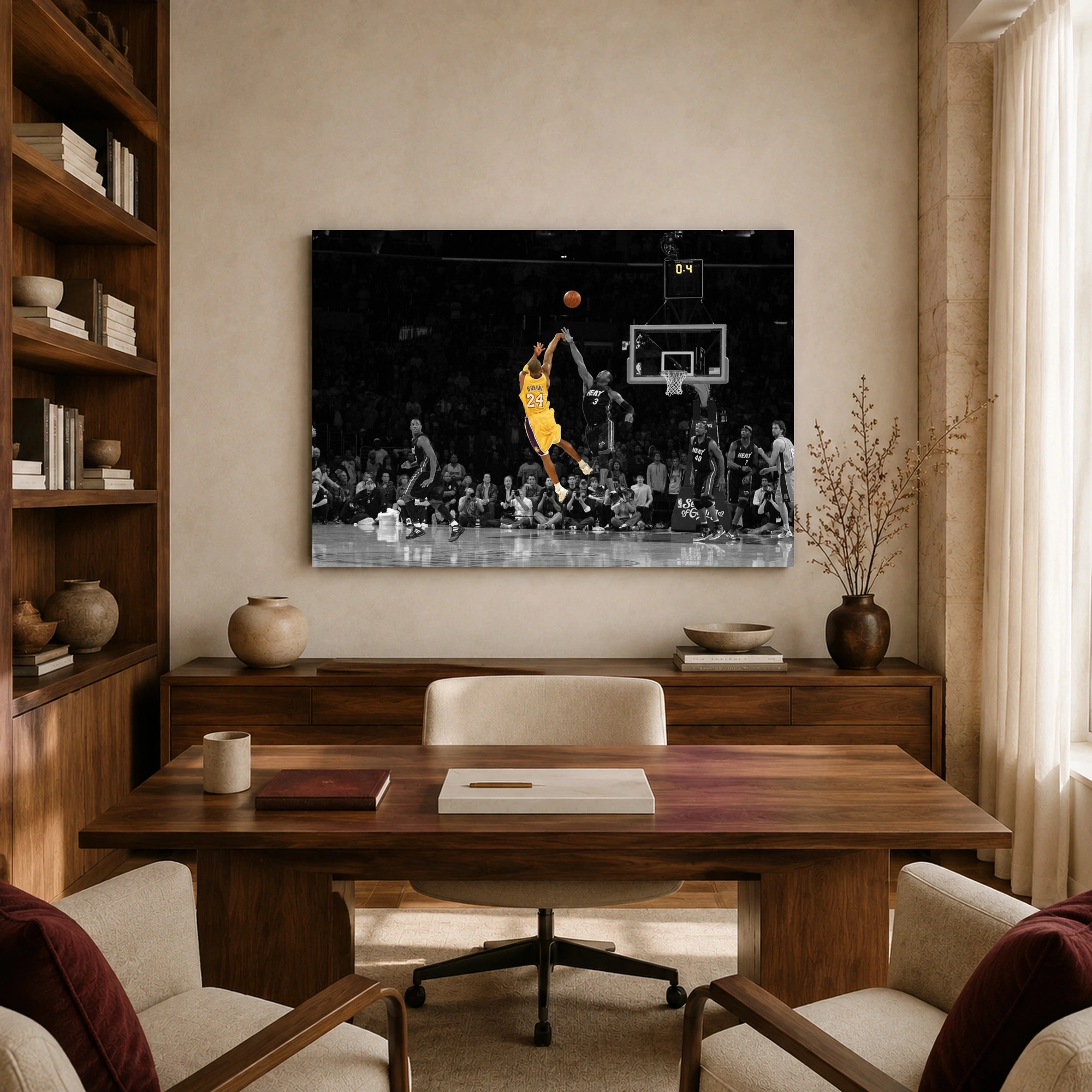 Kobe Bryant Legend Basketball Canvas Art Print, view 8