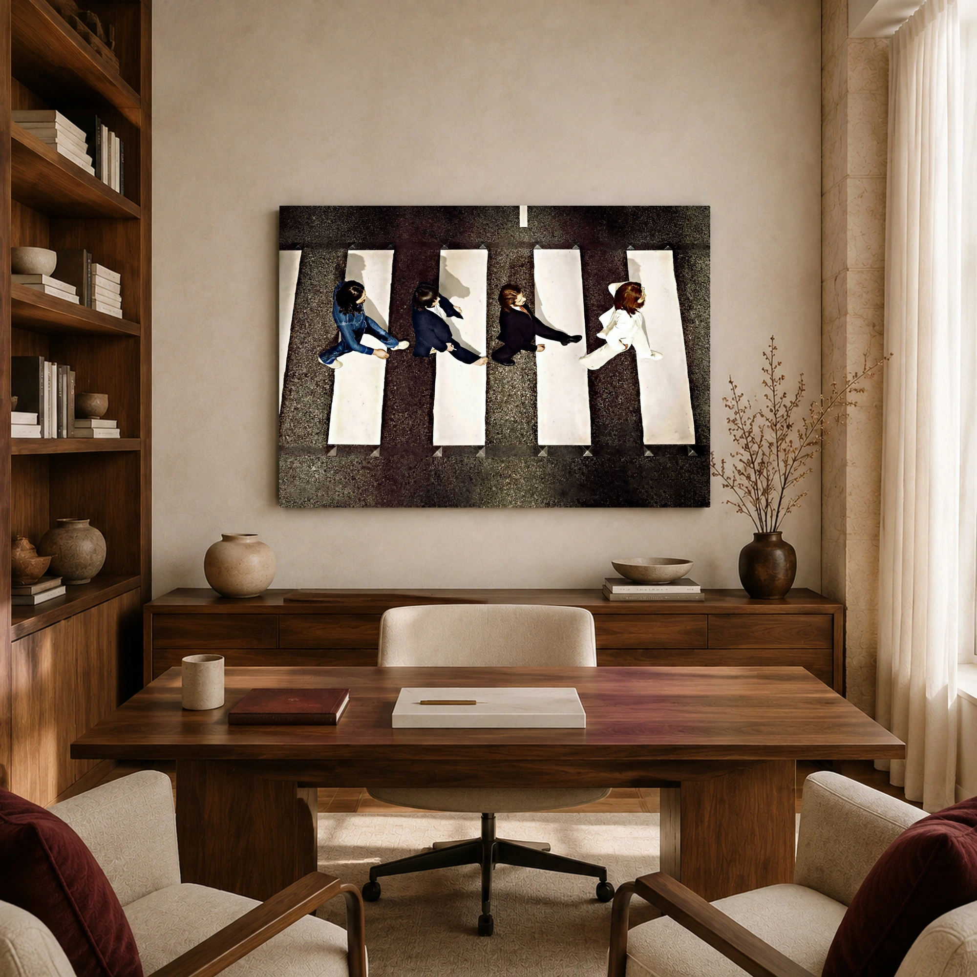 Abbey Road Crossing Music Wall Art, view 8