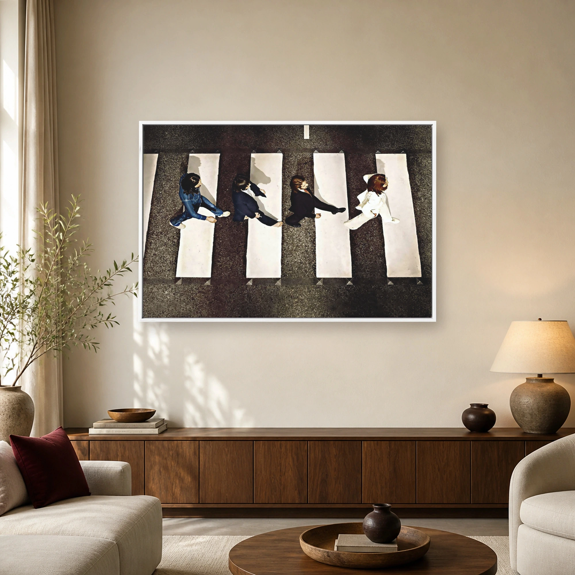 Abbey Road Crossing Music Wall Art, view 2