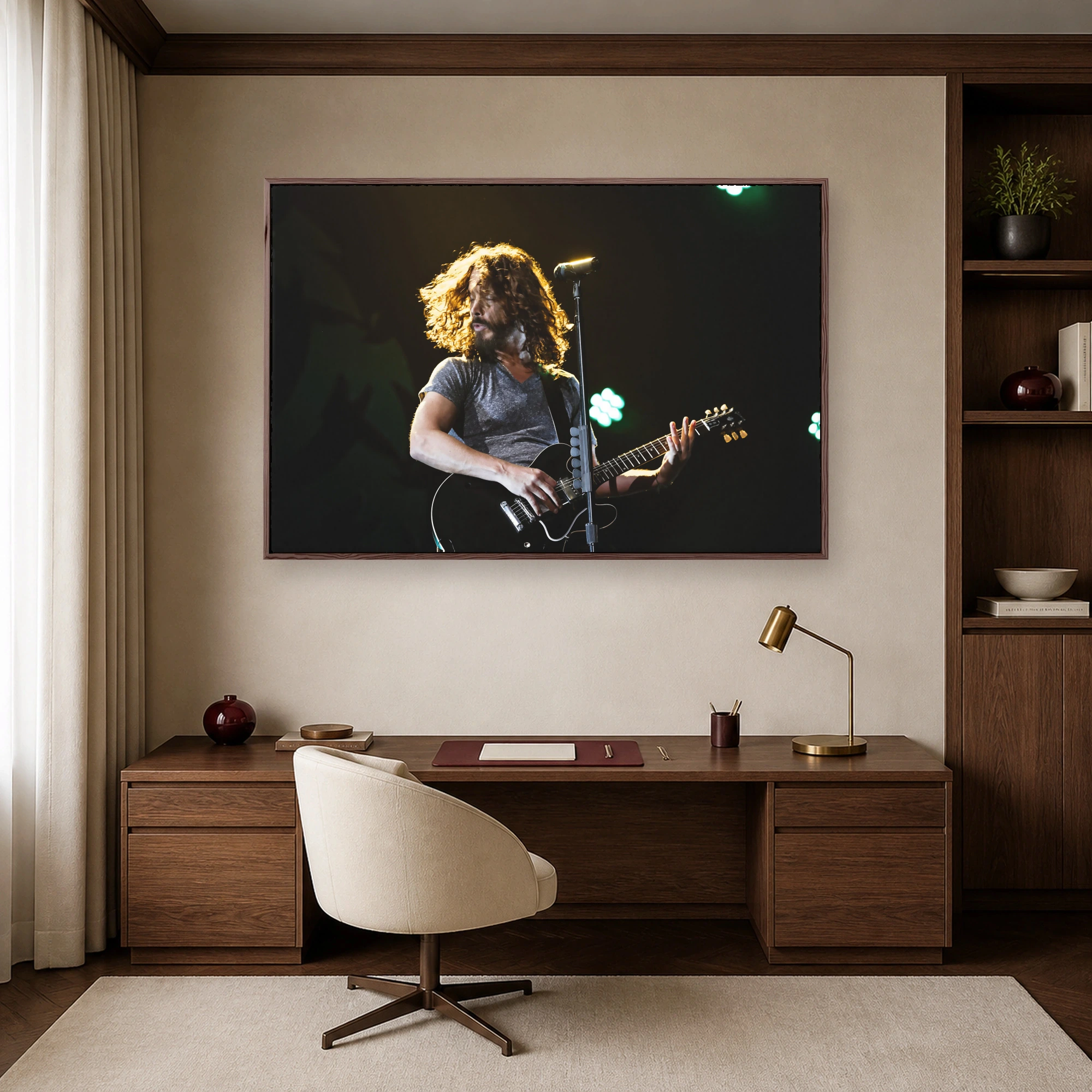 Chris Cornell Rock Legend Live Concert Music Photography Wall Art, view 7