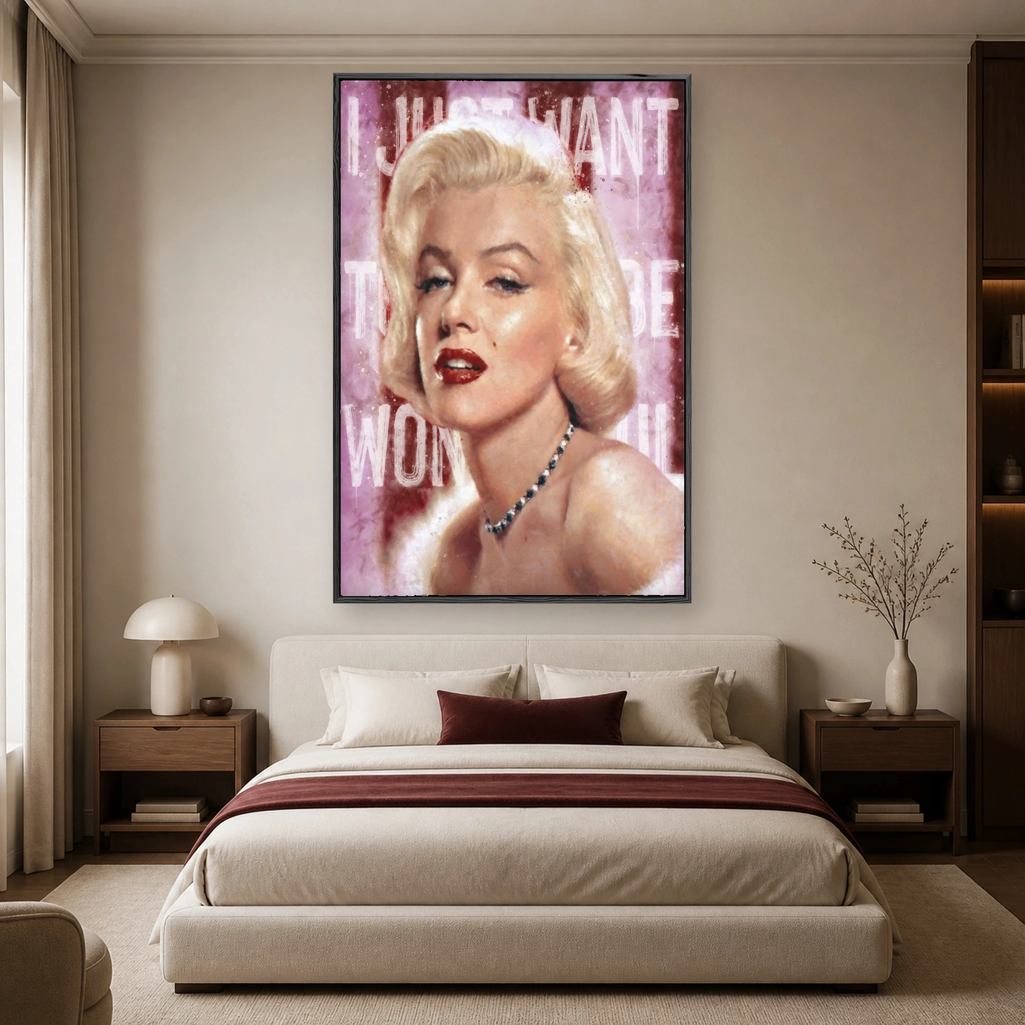 Marilyn Monroe Iconic Pop Art Canvas Print, view 3