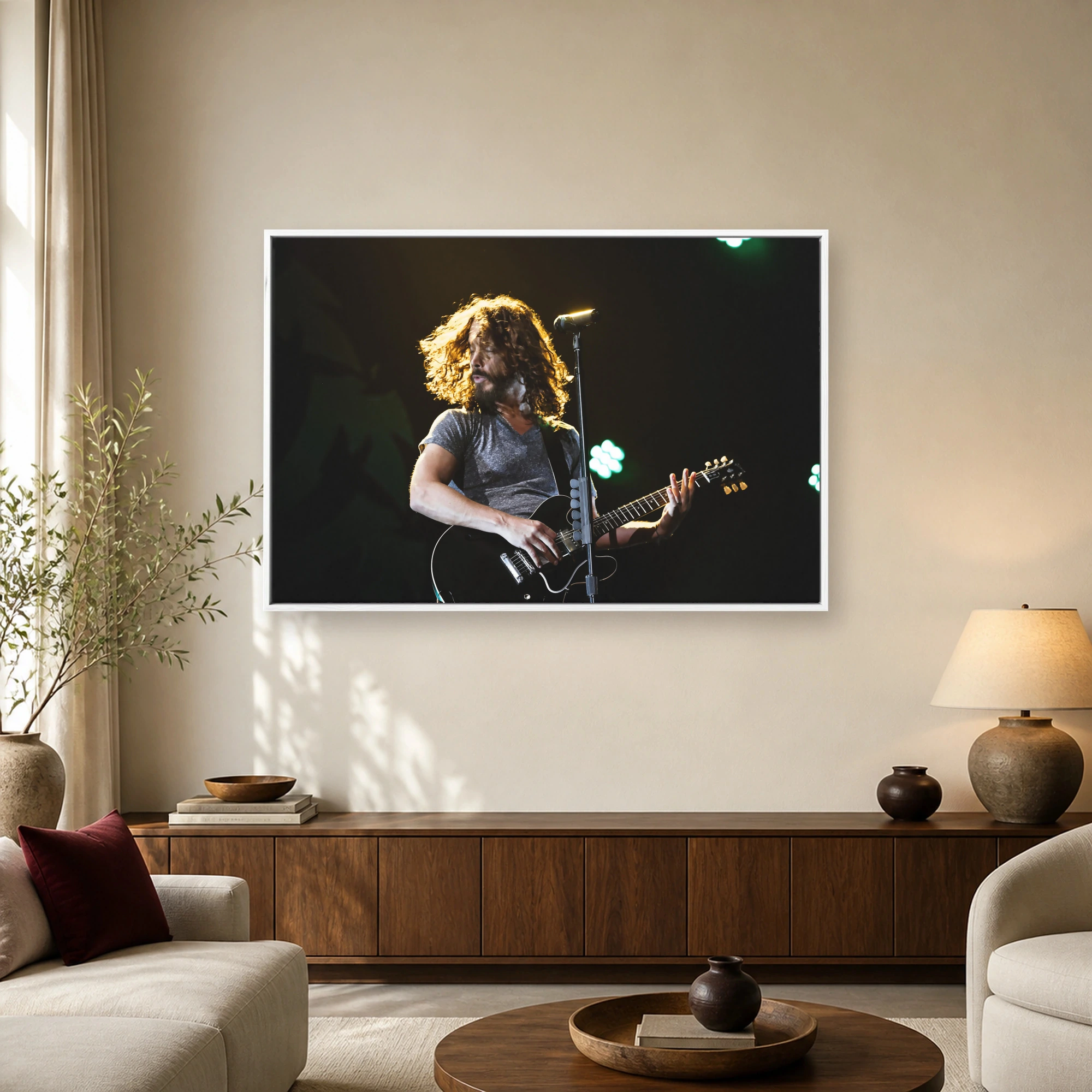 Chris Cornell Rock Legend Live Concert Music Photography Wall Art, view 2