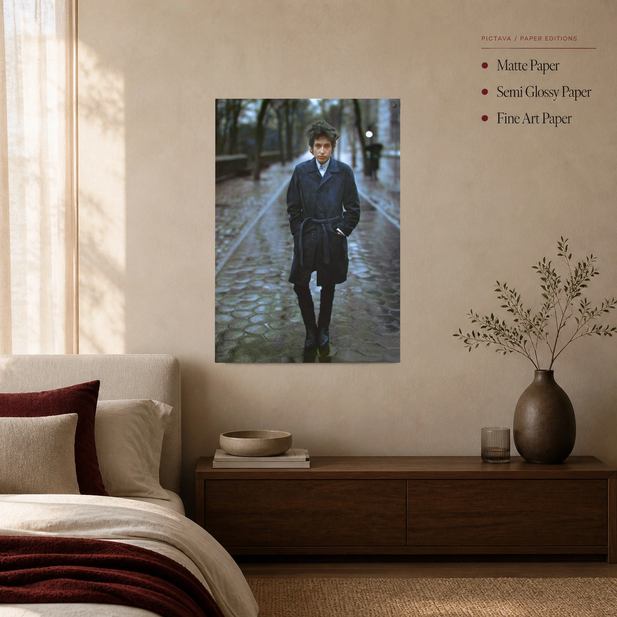 Bob Dylan Vintage Photography Wall Art, view 3