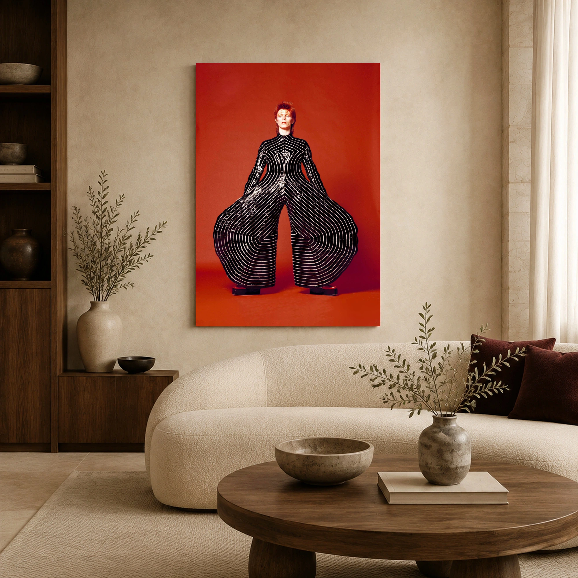 David Bowie Kansai Yamamoto Suit Wall Art Print, view 4