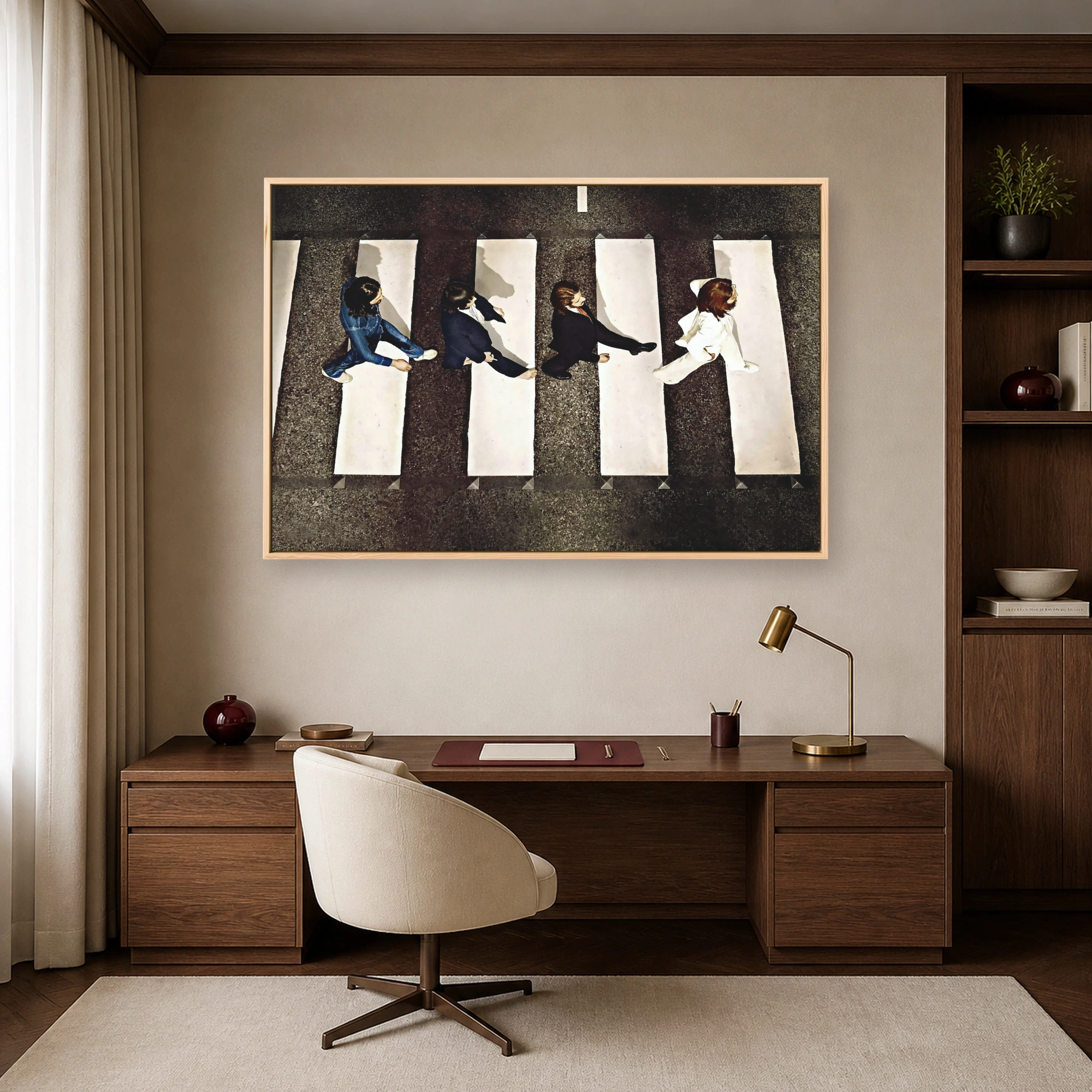Abbey Road Crossing Music Wall Art, view 6