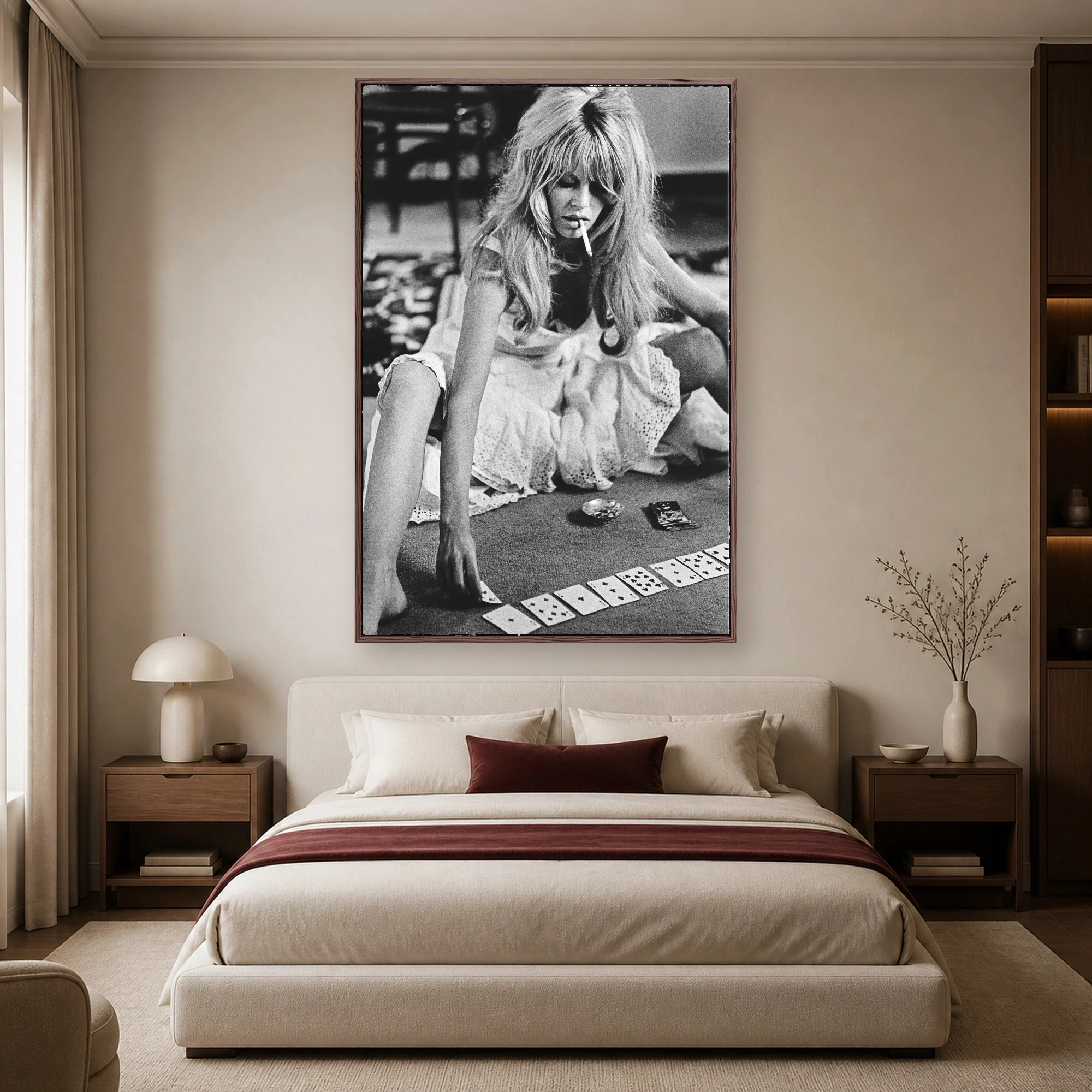 Brigitte Bardot Vintage Playing Cards Print, view 4