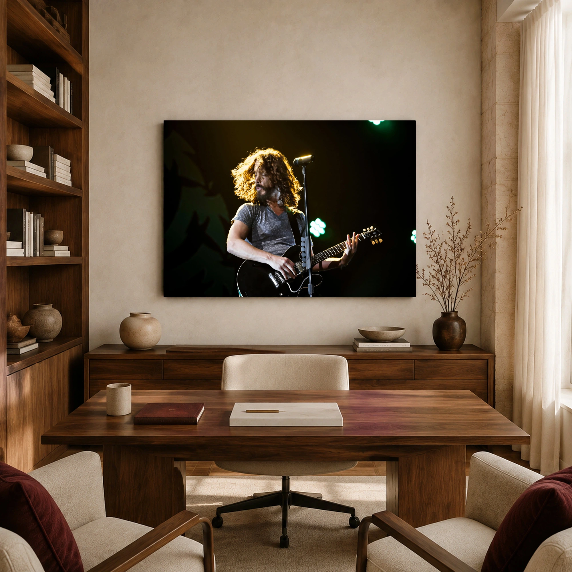 Chris Cornell Rock Legend Live Concert Music Photography Wall Art, view 8